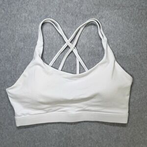 RUNNING GIRL Sports Bra for Women Criss-Cross Back Padded Strappy Sports Bras-S
